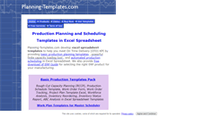 Desktop Screenshot of planning-templates.com